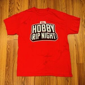 Topps Hobby Rip Night Red Shirt Men One Size